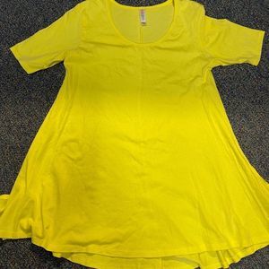 Women’s Lularoe Perfect T Yellow size XXS